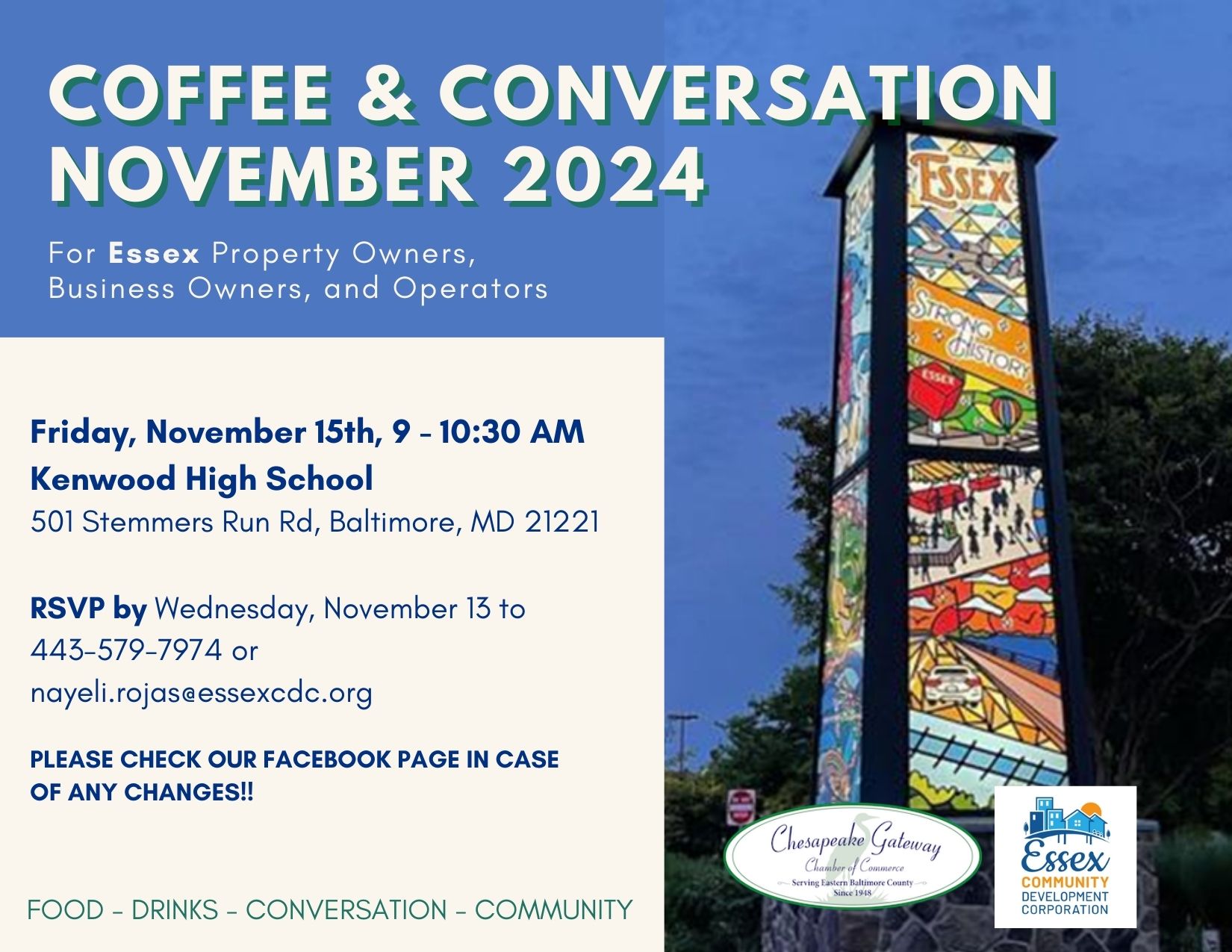 Coffee and Conversations November 2024