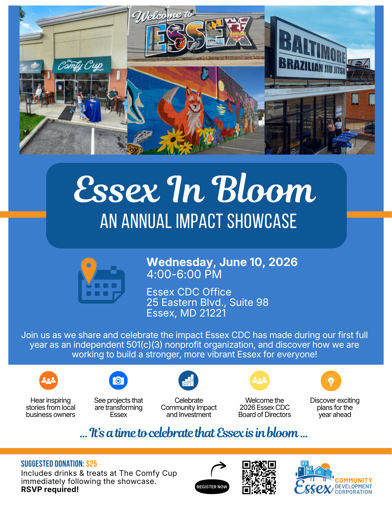 Essex in Bloom, Annual Meeting