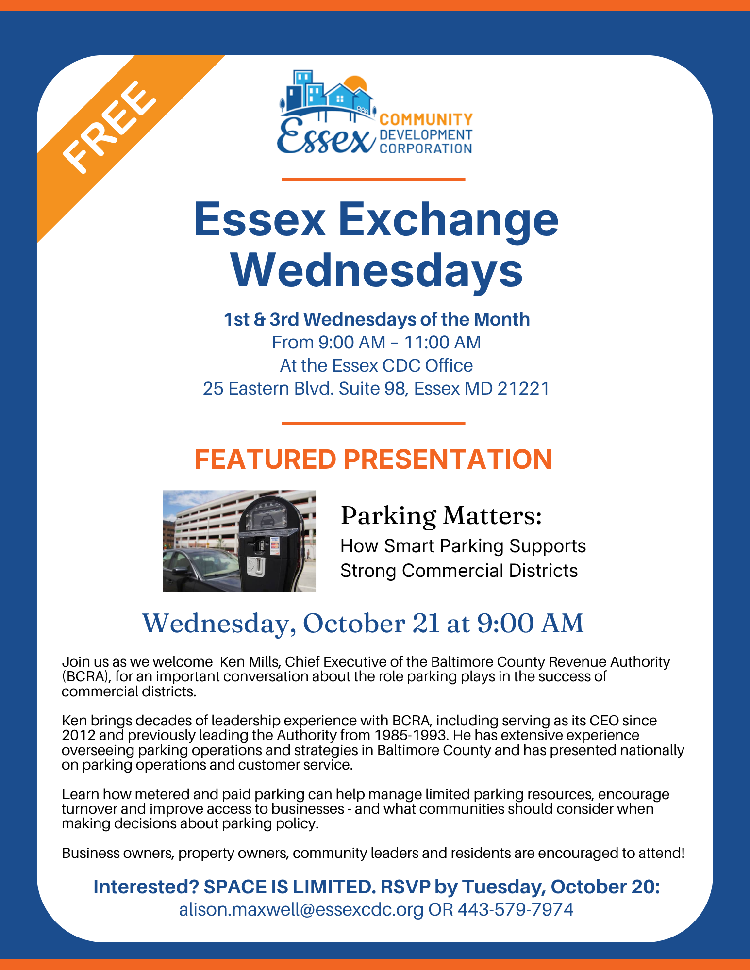 Essex Exchange - Parking Matters
